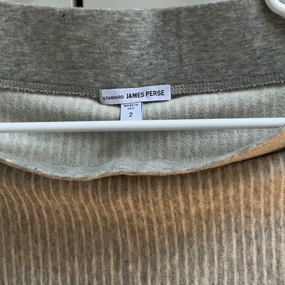 James Perse - Cotton Fleece Pencil Skirt - M/2 - Picture 1 of 6
